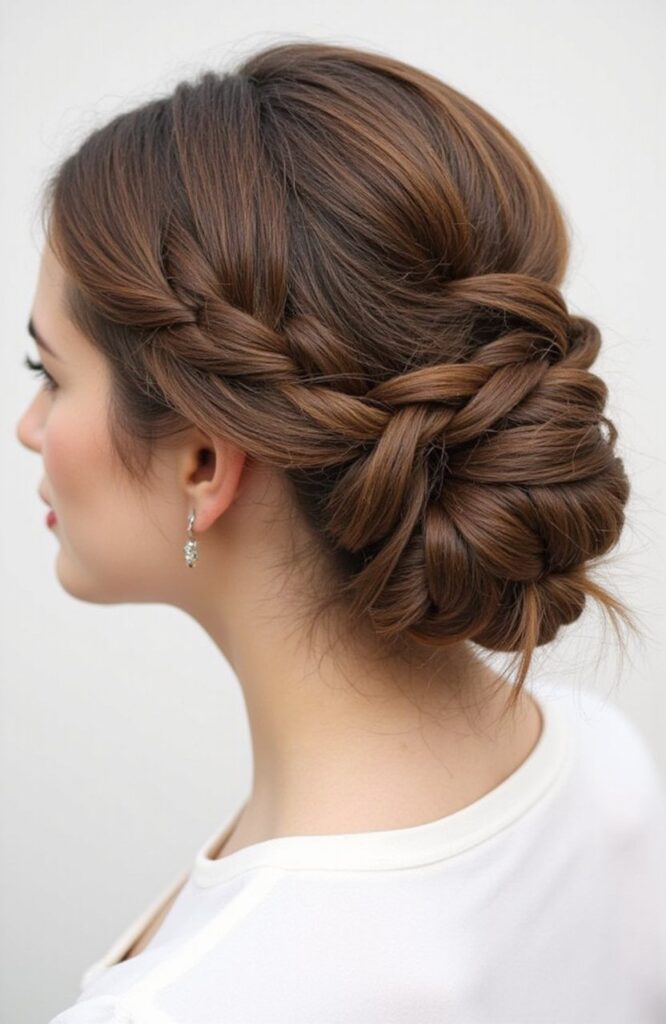 Elegant Braided Updo