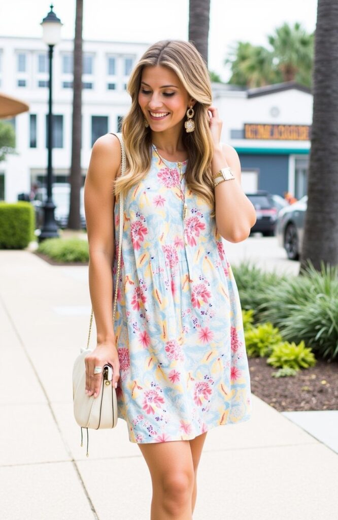 Colorful Shift Dress