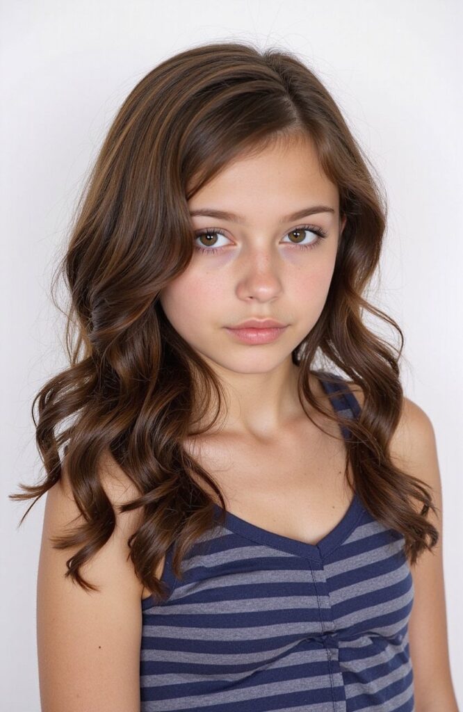 Side-Swept Curls