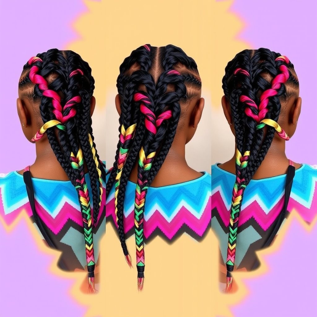 Colorful Zig Zag Patterns