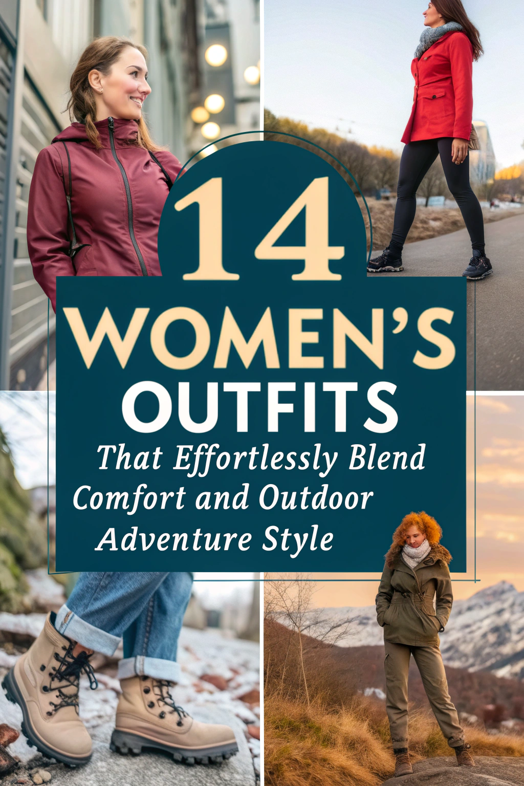 14 Women's Outfits That Effortlessly Blend Comfort and Outdoor Adventure Style