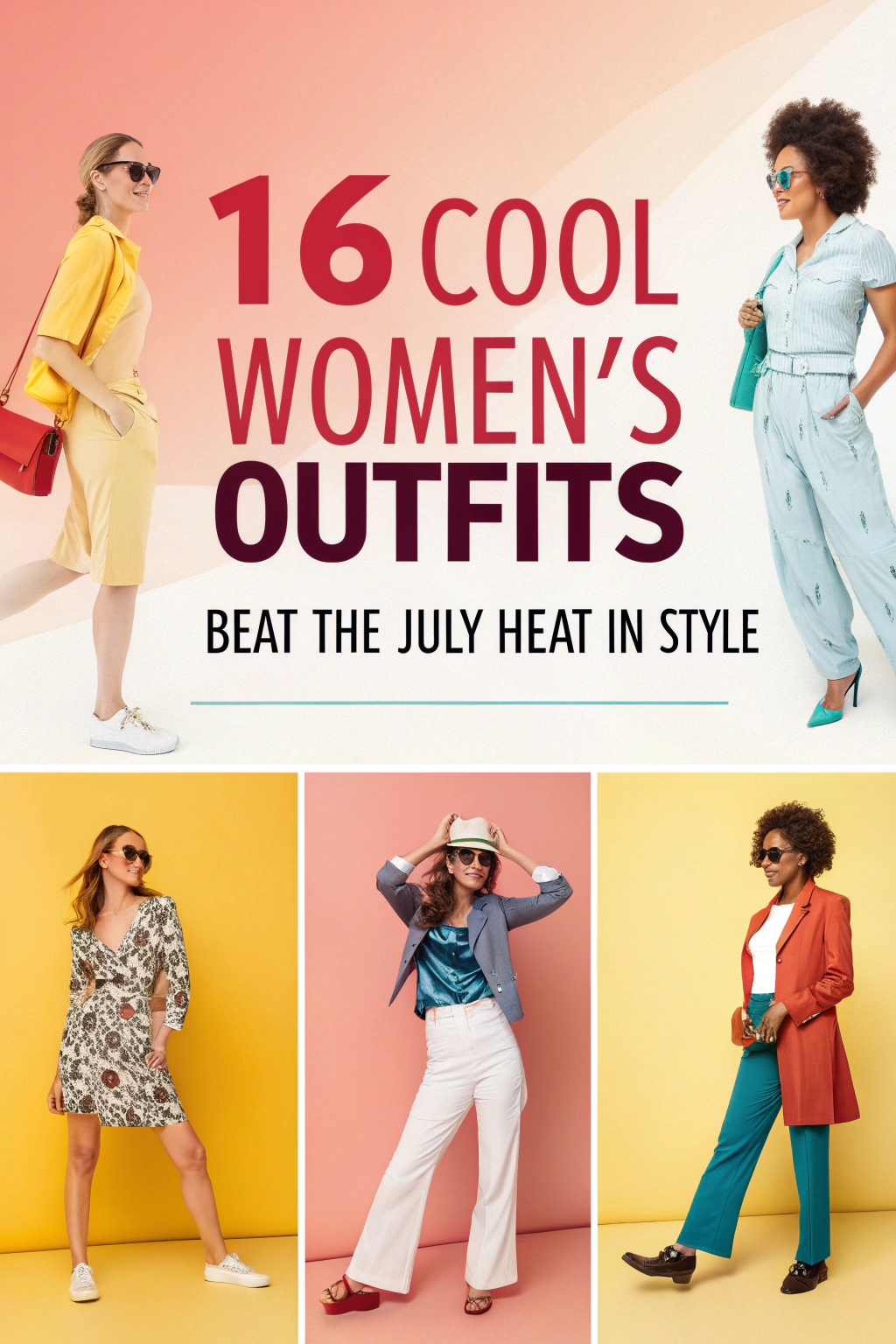 16 Cool Women's Outfits to Beat the July Heat in Style