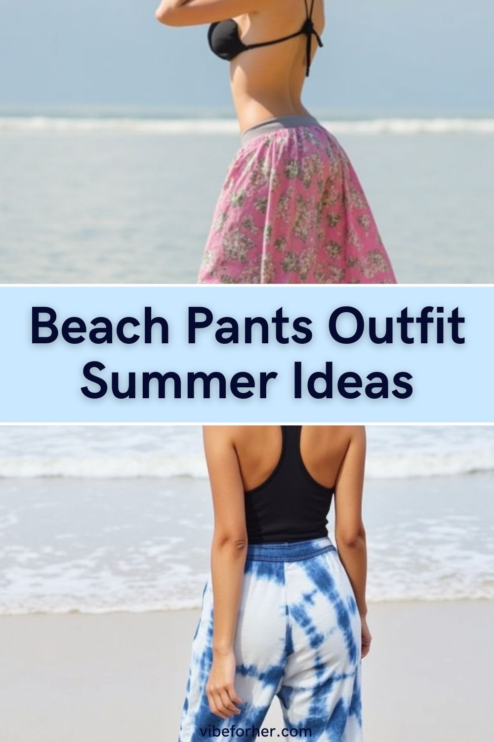 Beach Pants Outfit Summer Ideas