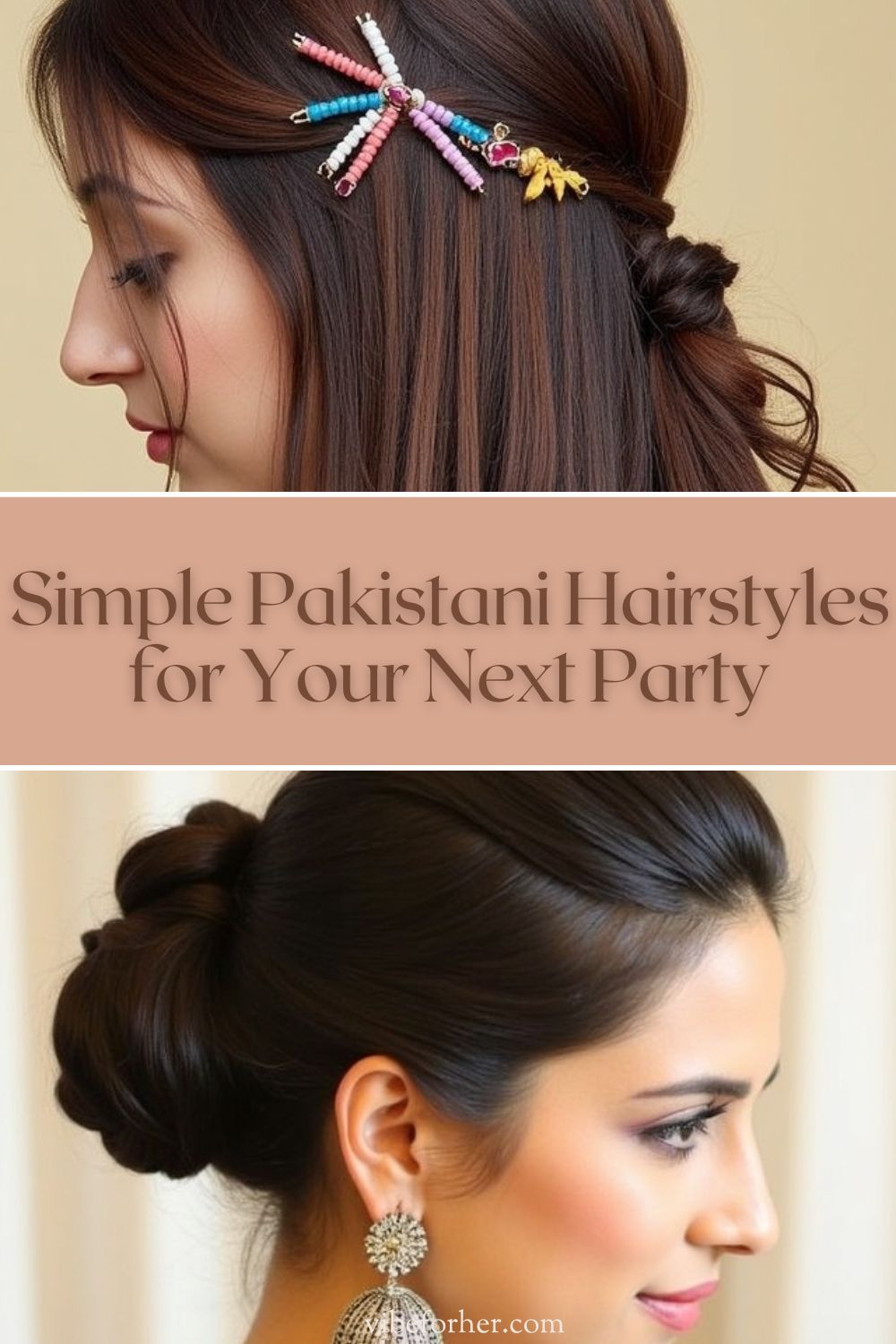 Simple Pakistani Hairstyles for Your Next Party