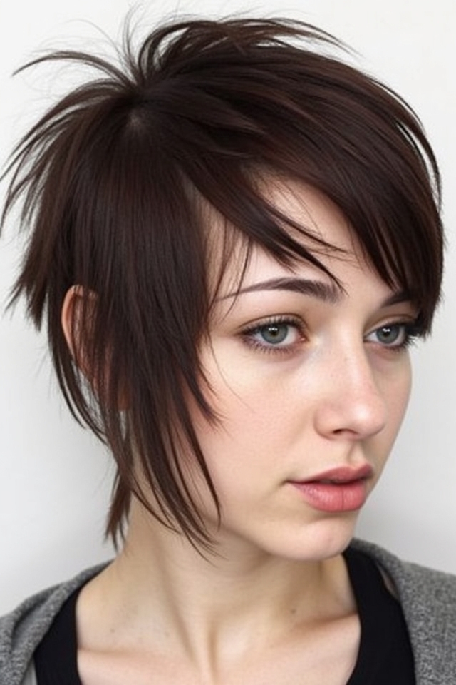asymmetric razor rock style