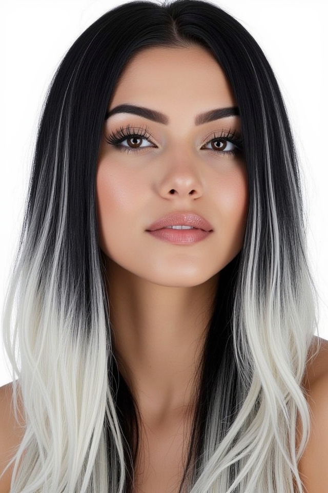 bold black white contrast