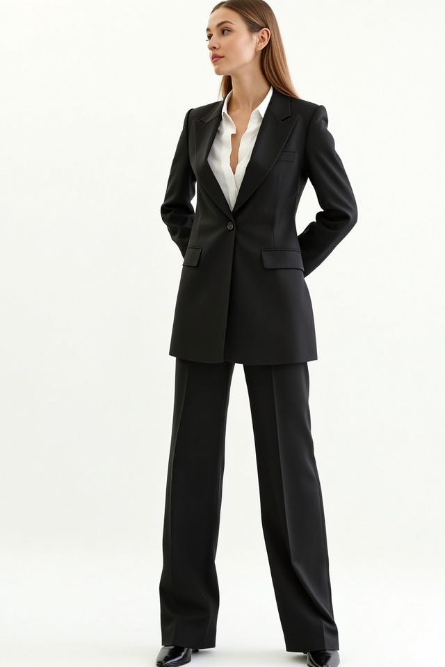 bold blazer tailored ensemble