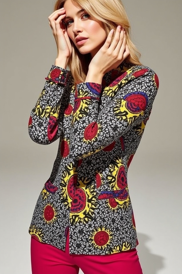bold patterned mall style