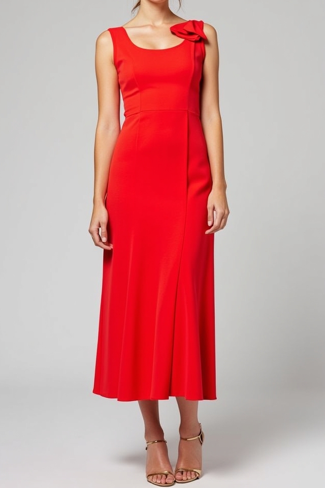 bold red for confidence