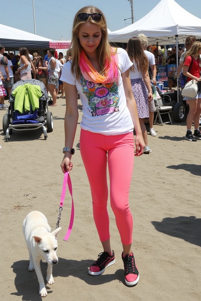 bright and bold outfits