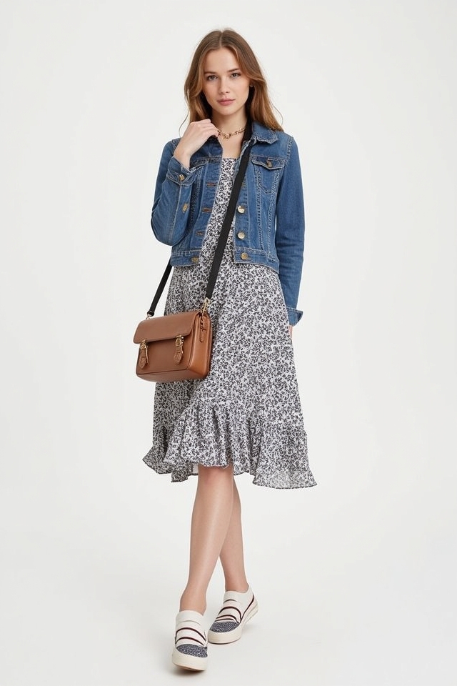 casual chic denim duo