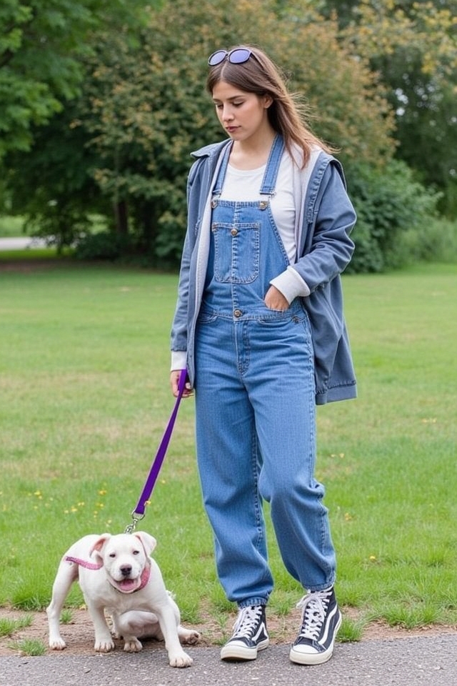 casual denim park outings
