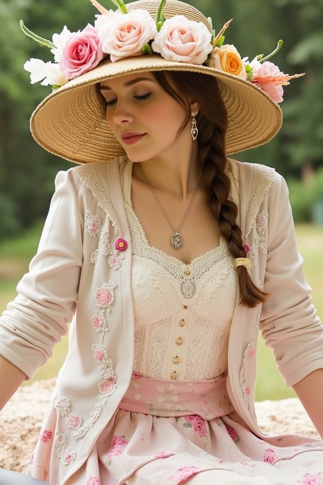 dreamy floral whimsical charm