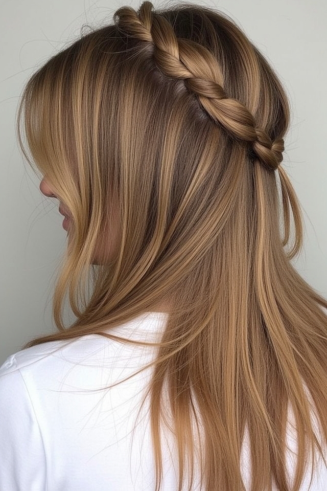 drop strand waterfall braid