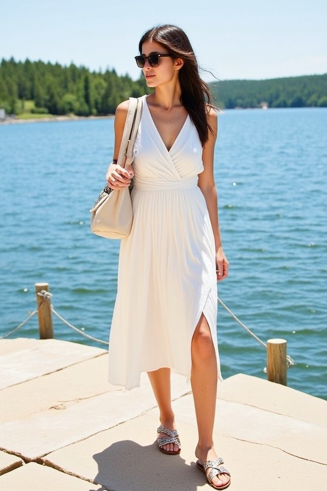 effortless chic wrap sandals