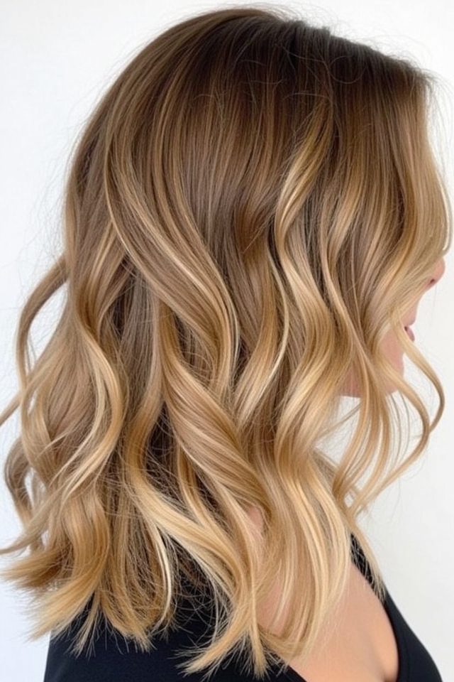 effortless loose tousled waves
