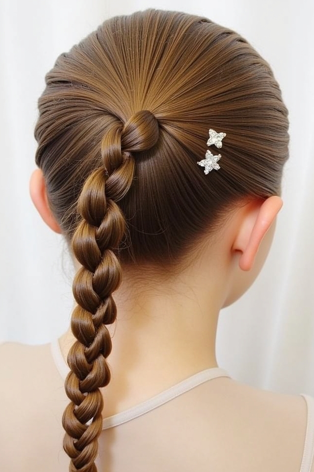 elegant secure fishtail braid