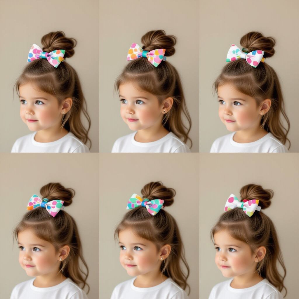 Top Knot With Flair