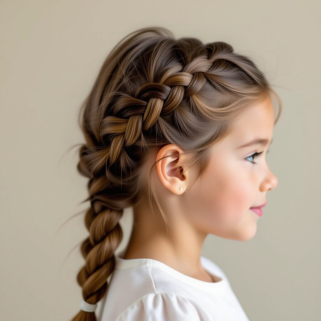 Side French Braid