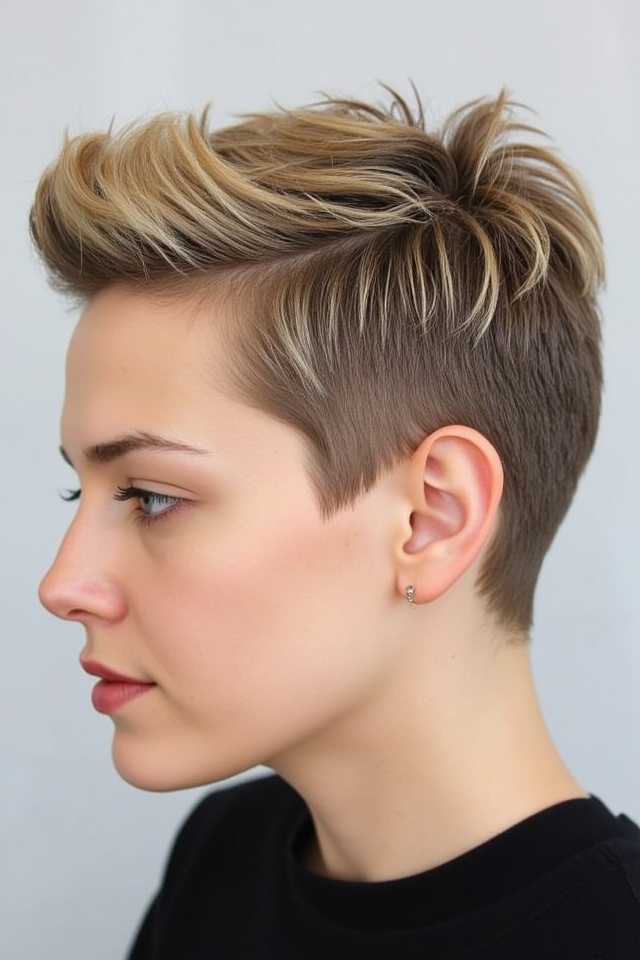 fluffy voluminous wolf cut