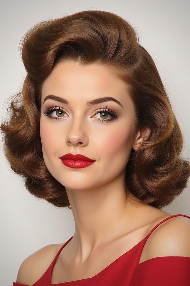hollywood waves retro elegance