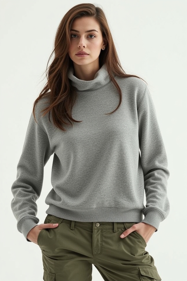 layered sweater cargo adventure