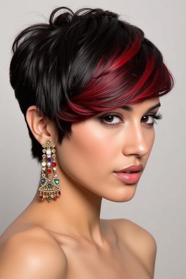 pixie with indian flair