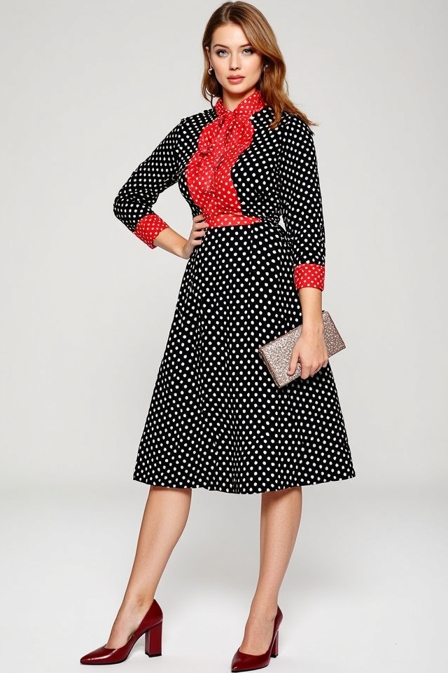 playful polka dot style