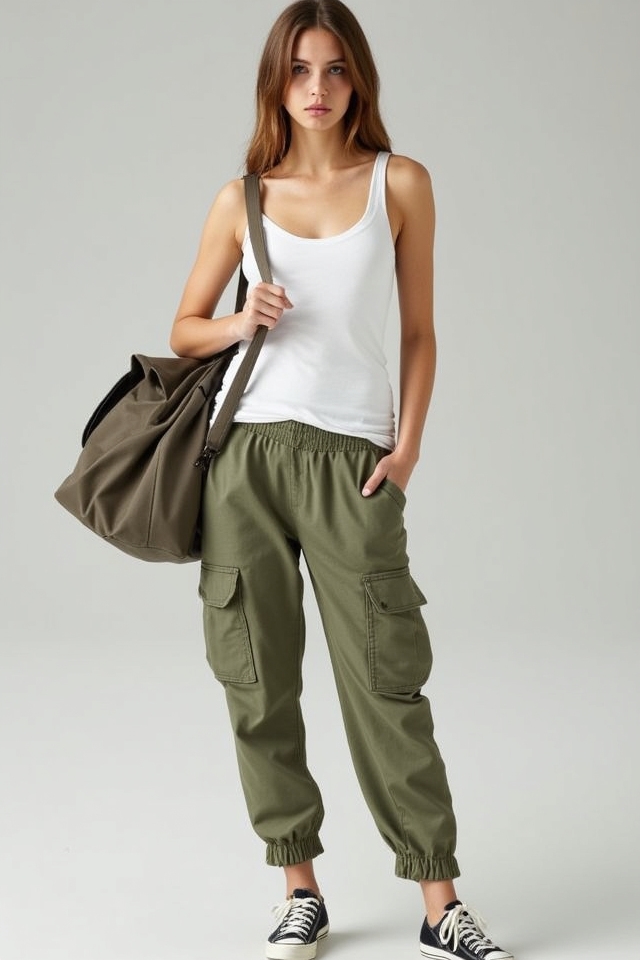 simple tank top outfit