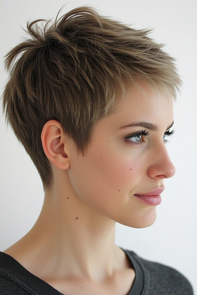 sleek tapered wolf style