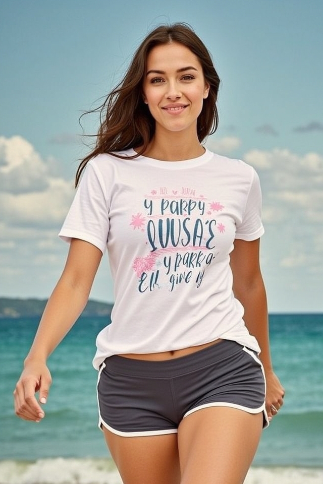 snug shorts graphic tee
