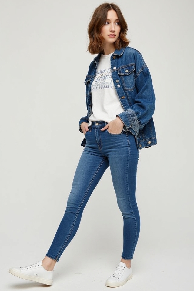 timeless denim everyday style