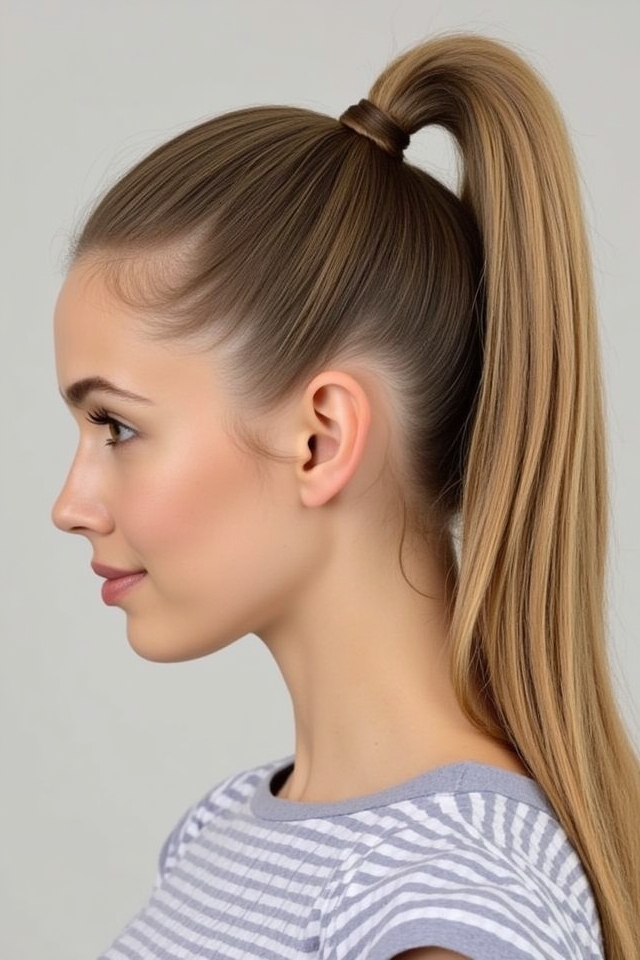 timeless versatile high ponytail