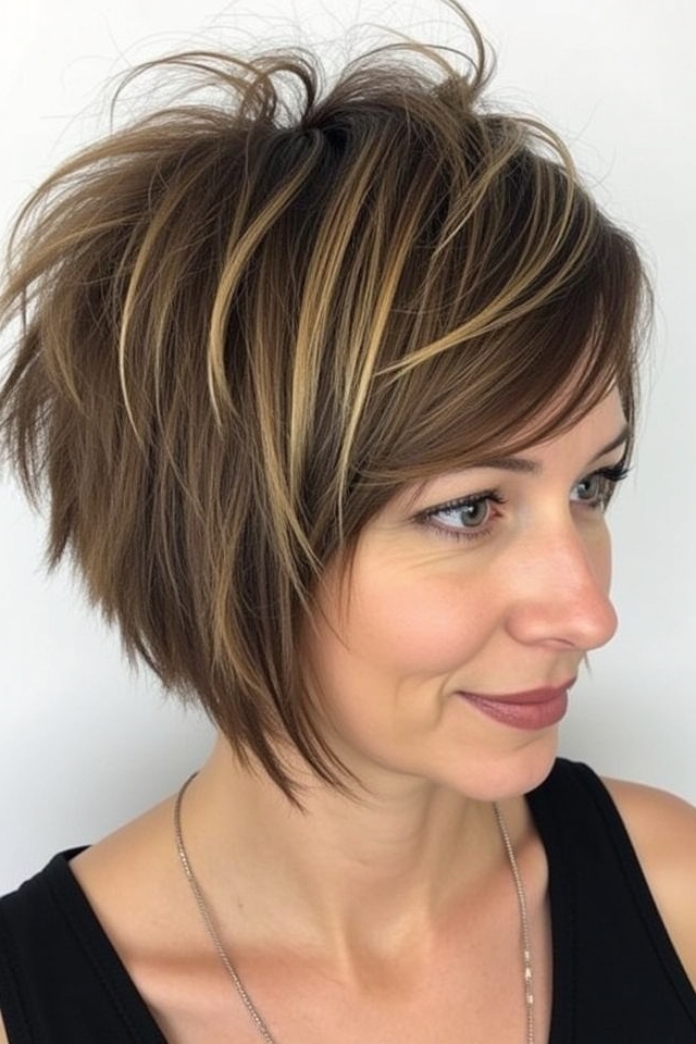 timeless versatile shaggy cut