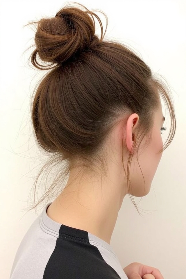 versatile effortless messy bun