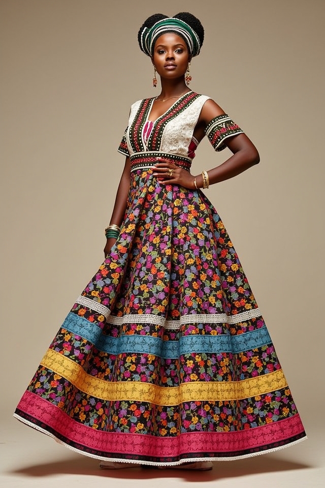 vibrant afro brazilian cultural attire