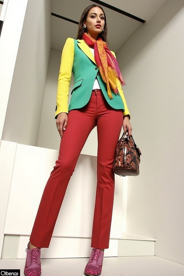 vibrant color pop trend