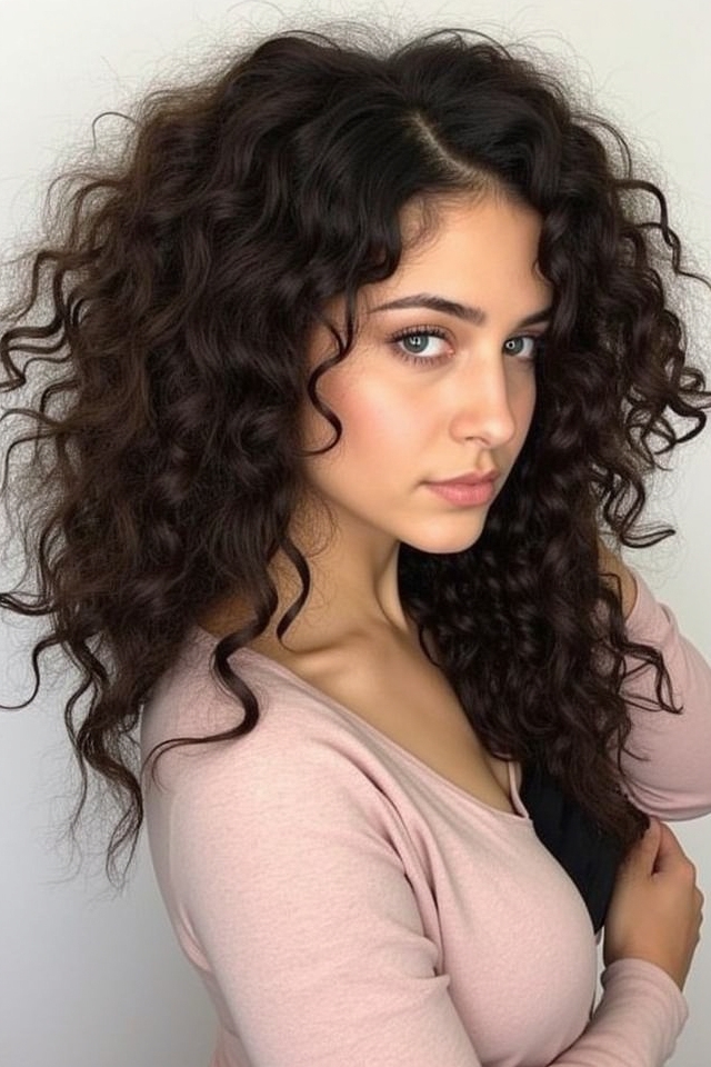 zig zag loose curls