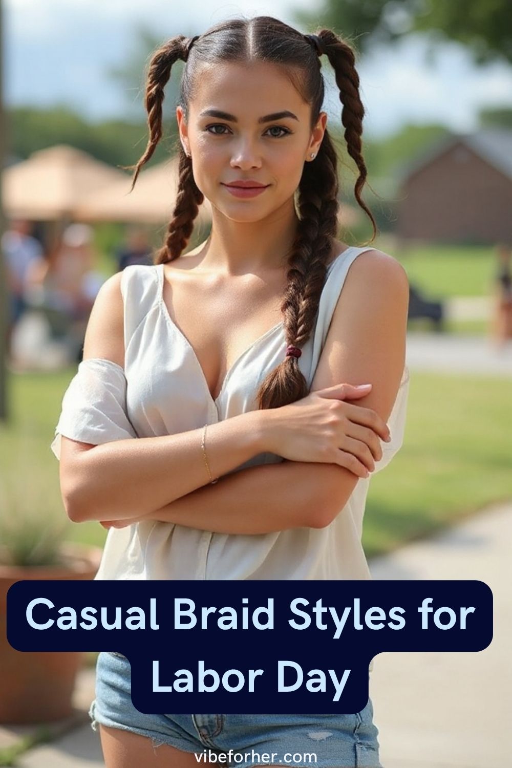 Casual Braid Styles for Your Labor Day