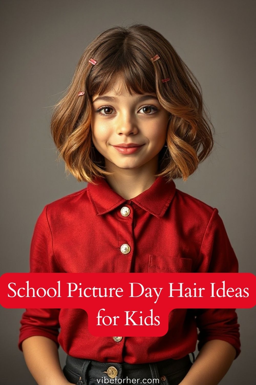 School Picture Day Hair Ideas for Kids