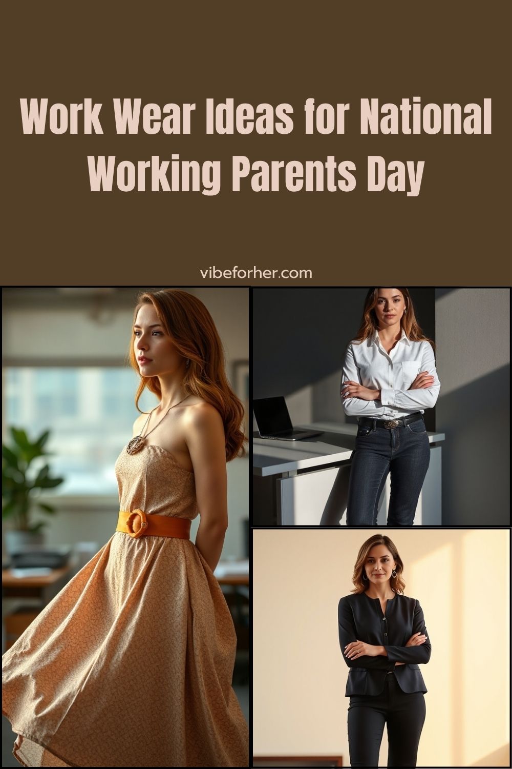 Work Wear Ideas for National Working Parents Day