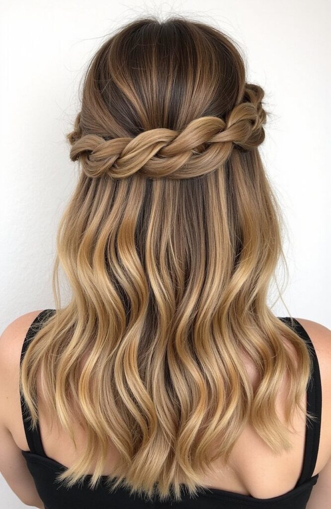 Half-Up, Half-Down Styles