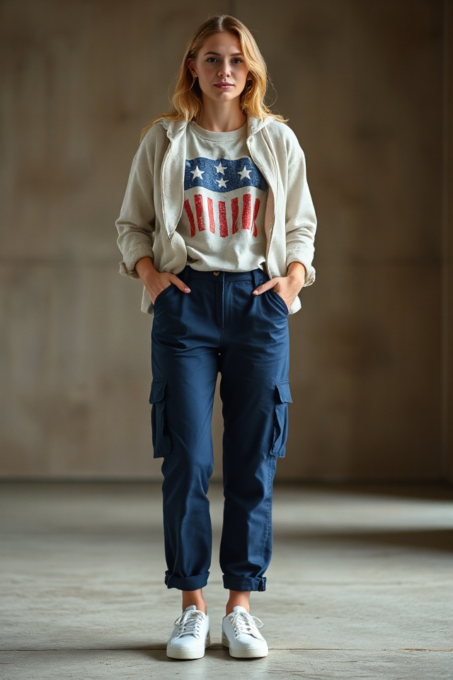 casual patriot day outfit