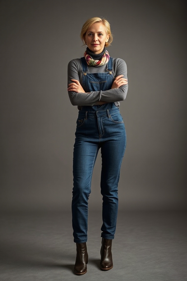 chic stylish grandparent outfit