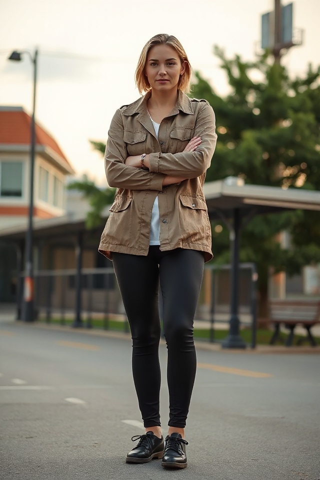 comfortable stylish outdoor outfit