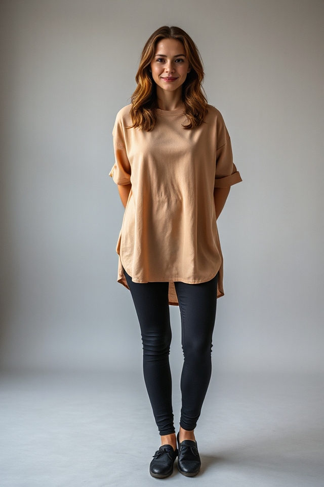 comfortable stylish parent outfit