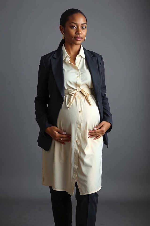 comfortable stylish professional maternity wear