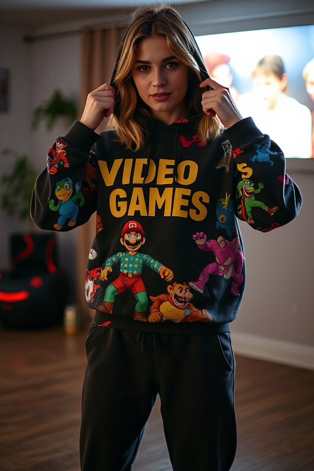 cozy gaming culture apparel