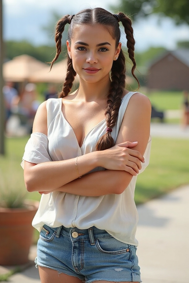 dutch braid pigtails tutorial