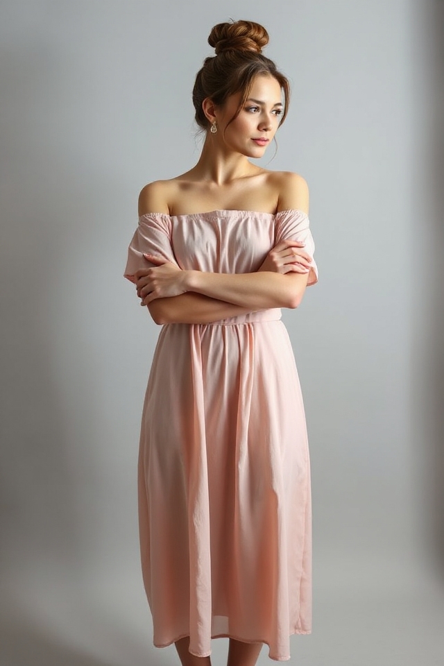 effortless elegant twisted updo